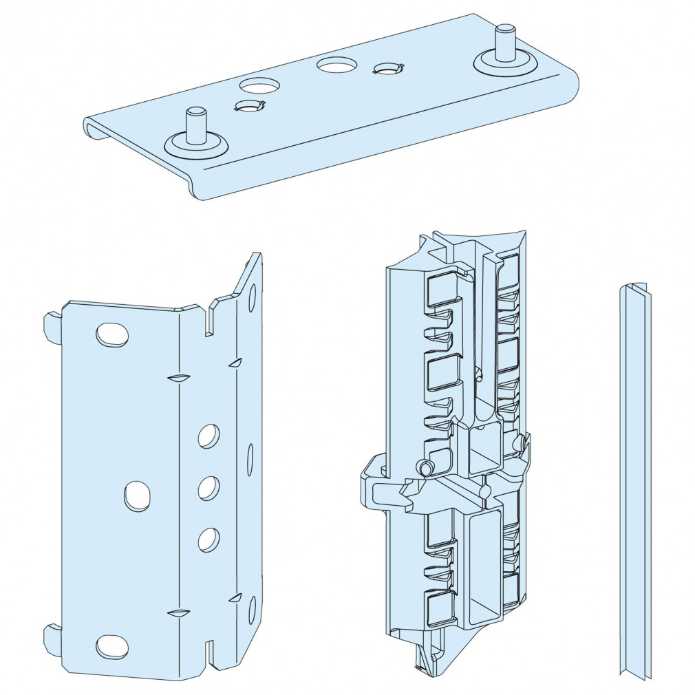 Schneider Prisma Plus kit de asamblare G pentru dulapuri de podea și perete 08815