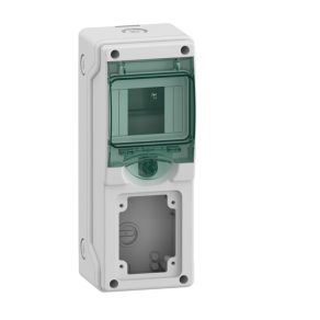  Carcasă Schneider Electric Mureva - 13175 - (Kaedra) Cutie de distribuție mini, ușă transparentă, 1x4 module + 1 slot