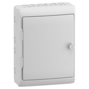   Carcasă Schneider Electric Mureva - 13195 - (Kaedra) Cutie universală mică de distribuție, ușă, placă de montare