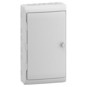   Carcasă Schneider Electric Mureva - 13196 - (Kaedra) Cutie de distribuție universală mică, ușă solidă, placă de montare