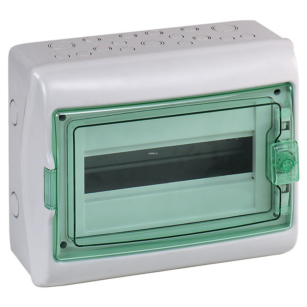 Schneider distribuitor mic pentru montare pe perete cu ușă transparentă 1/18 IP65 cu șină PE/N Kaedra 13432