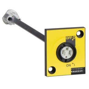   Schneider Electric Interpact INS/INV - 28944 - Placă frontală galbenă pentru acționare rotativă laterală