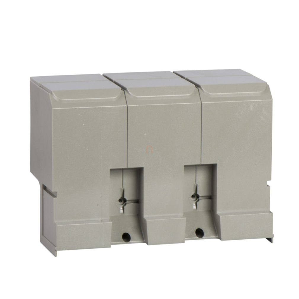 1 capac lung cu clemă, racord frontal 4P 33629 Schneider