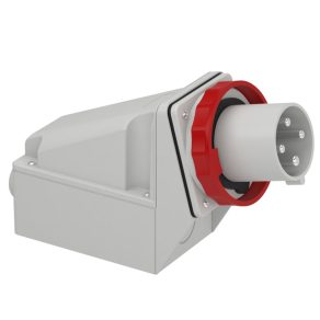   Schneider Electric Kaedra Box - 81582 - Mureva PK (Pratika) Priza montată pe perete, 3P+F, 6h, 63A, 415V, IP67, tip șurub