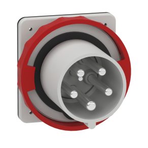   Schneider Electric Kaedra Box - 81883 - Mureva PK (Pratika) Ștecher montabil pe panou, 3P+N+F, 6h, 63A, 415V, IP67, cu șurub