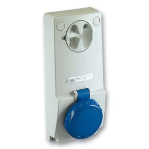   Schneider Electric Kaedra Box - 82093 - Mureva PK (Unika) Priză cu montare pe panou, blocabilă, 3P+F, 9h, 32A, 250V, IP65, fără protecție
