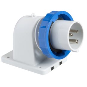   Schneider Electric Kaedra Box - 83866 - Mureva PK (Pratika) Ștecher montabil pe panou, 2P+F, 6h, 32A, 250V, IP67, cu șurub