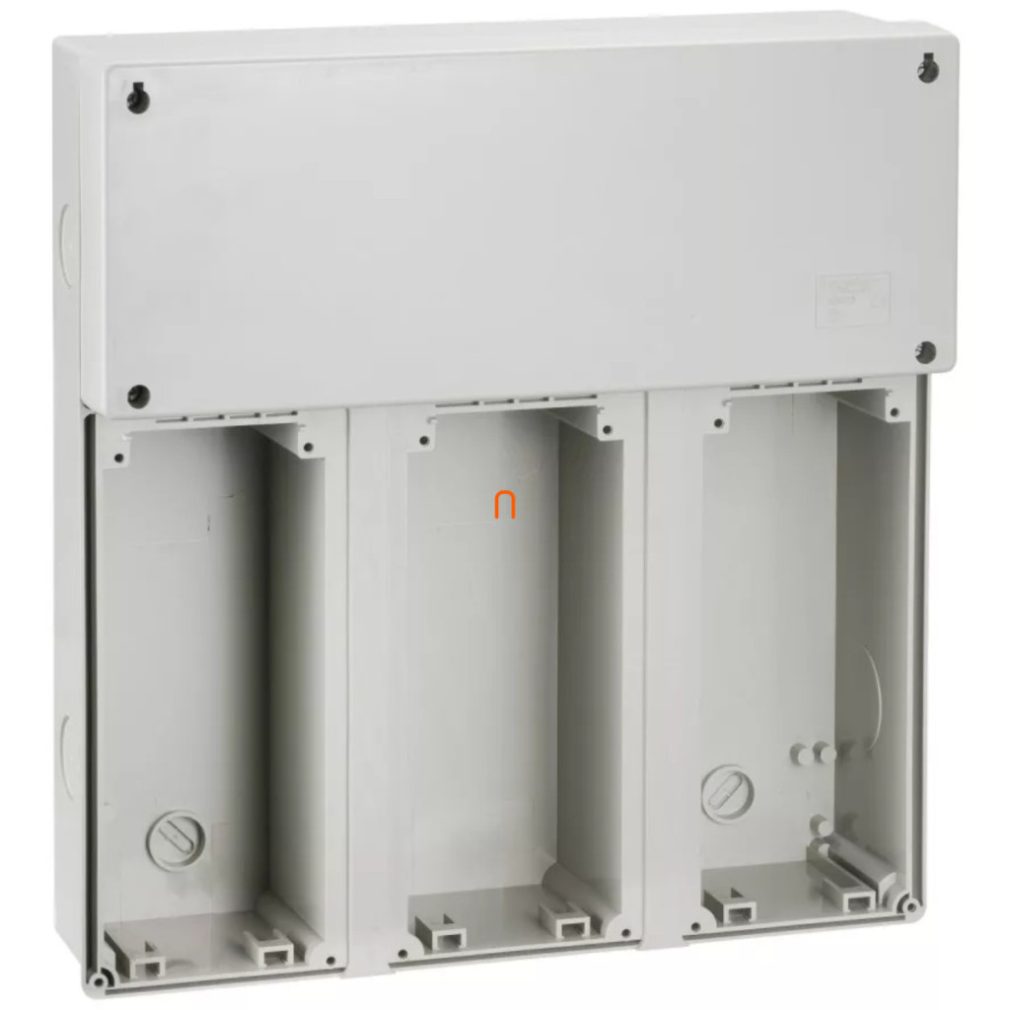 Schneider Cutie de perete Unika, cu 3 cutii de conectare 83923
