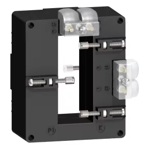   Schneider Electric Transformator de curent TI - METSECT5DD150 - transformator de curent 1500/5 A (34x84), rezistent la condiții climatice, cu două ieșiri secundare (DD) pentru bara colectoare