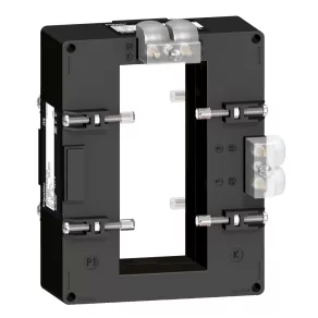   Schneider Electric Transformator de curent TI - METSECT5DC300 - Transformator de curent TI 3000/5 A (52x127), rezistent la condiții climatice, pentru șină colectoare, cu ieșire secundară dublă (CC)