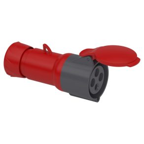   Schneider Electric PratiKa - PKF32M434 - Mureva PK (Pratika) Priză pivotantă, 3P+F, 6h, 32A, 415V, IP44, cu șurub