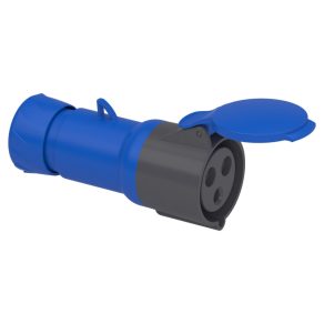   Schneider Electric PratiKa - PKF32M423 - Mureva PK (Pratika) Priză pivotantă, 2P+F, 6h, 32A, 250V, IP44, cu șurub