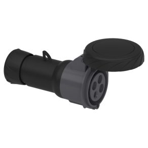   Schneider Electric PratiKa - PKF32M744 - Mureva PK (Pratika) Priză pivotantă, 3P+F, 7h, 32A, 500V, IP67, tip șurub