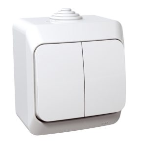   Schneider Electric Cedar Plus - WDE000550 - Întrerupător pentru candelabru, IP44, alb (105)