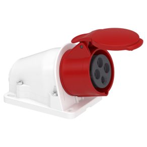   Schneider Electric Kaedra Box - PKY16W434 - Mureva PK (Pratika) Priză montată pe perete, 3P+F, 6h, 16A, 415V, IP44, conectare rapidă