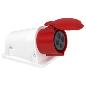   Schneider Electric Kaedra Box - PKY32W434 - Mureva PK (Pratika) Priză montată pe perete, 3P+F, 6h, 32A, 415V, IP44, conectare rapidă