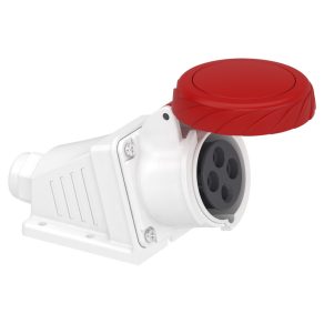   Schneider Electric Kaedra Box - PKF16W734 - Mureva PK (Pratika) Priză montată pe perete, 3P+F, 6h, 16A, 415V, IP67, montată cu șuruburi