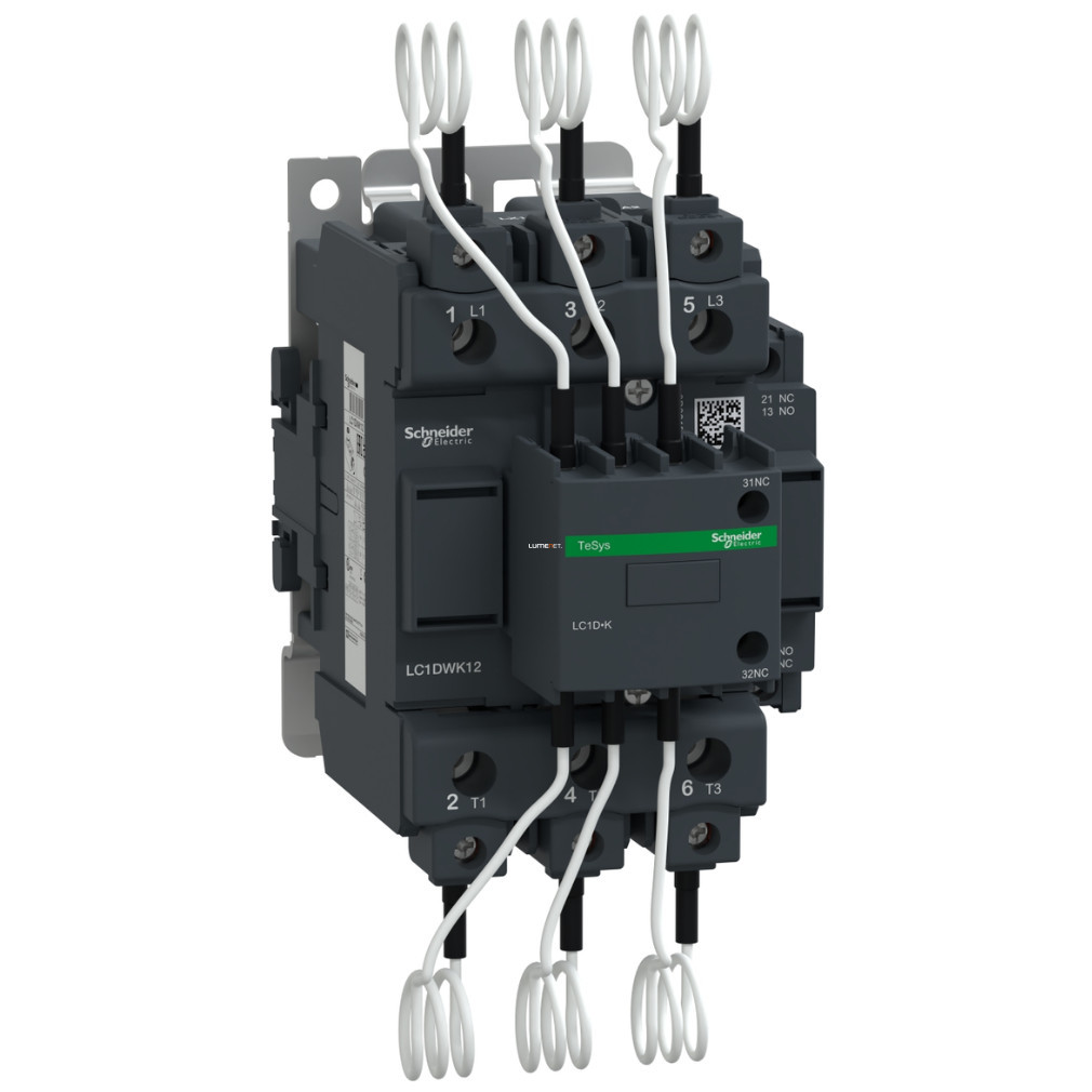 Magnetocontactor Schneider pentru condensator, 60kVAr/400V, 3P