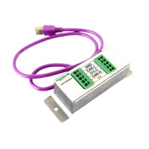   Adaptor Schneider CANopen, conector cu 2 blocuri terminale pentru conexiune în serie CANopen TCSCTN026M16M