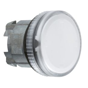  Schneider Electric Harmony XB4 - ZB4BV07S - cap de lampă cu semnal luminos transparent Ø22 cu capac canelat BA9