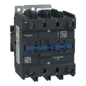   Schneider Electric TeSys D - LC1D80008F7 - Întrerupător magnetic CA, 125 A (CA1), racord cu șurub, 2Z+2NY poli