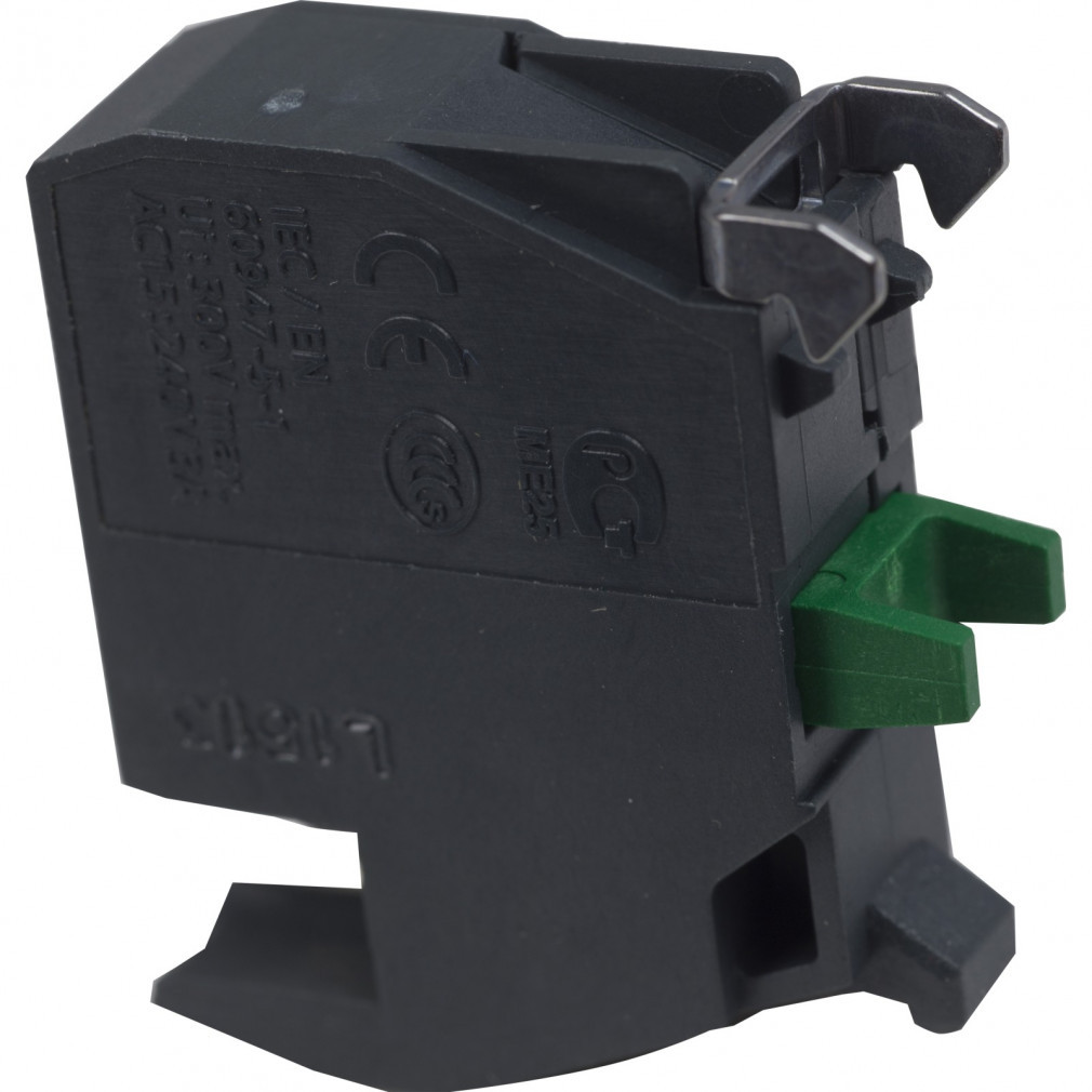 Bloc de contact Schneider, 1N/O (ZBE-1014)