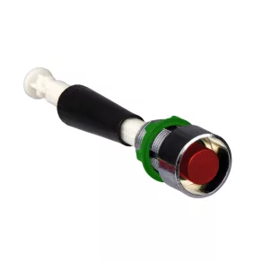   Schneider Electric Harmony XB4 - XB4BA941 - buton de resetare complet din metal, Ø22, adâncime 30-130 mm, roșu
