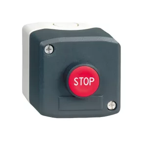   Schneider Electric Harmony XALD - XALD114 - buton turnat, 1NC, 1 buton roșu, inscripție „Stop”