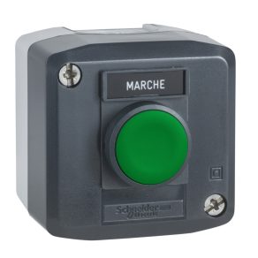   Schneider Electric Harmony XALD - XALD101 - buton turnat, 1NO, 1 buton verde, etichetă „MARCHE”