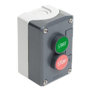   Schneider Electric Harmony XALD - XALD215 - buton turnat, 1 buton roșu - 1 buton verde, 1NC+1NO, inscripții „Start” „Stop”