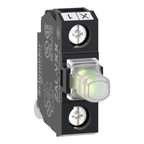   Schneider Electric Harmony XALD - ZALVB1 Accesoriu Harmony XAC, modul LED, montat în spate, 24 VAC/DC alb, pentru carcase XAC