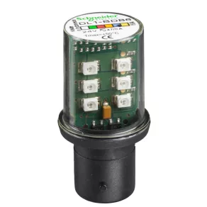 Schneider DL1BDB6 Soclu LED BA15D 24V albastru