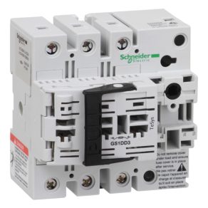   Schneider Electric TeSys - GS1DD3 - Întrerupător cu siguranță fuzibilă