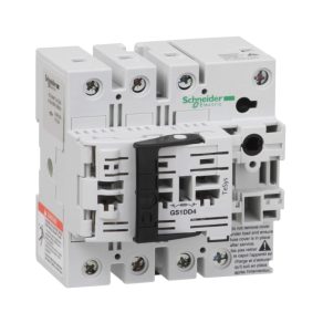   Schneider Electric TeSys - GS1DD4 - Întrerupător cu siguranță încorporată