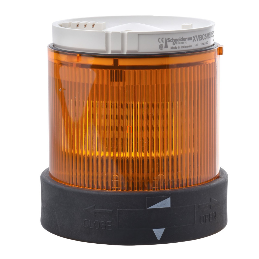 XVB-C2B5 XVB coloană luminoasă modul de iluminare, LED, lumină continuă, portocaliu, 24VAC/DC Schneider
