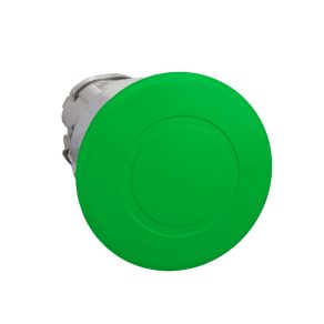   Schneider Electric Harmony XB4 - ZB4BT3 - buton metalic, Ø22, Ø40 cap buton, eliberare prin tragere, verde
