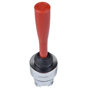   Schneider Electric Harmony XB4 - ZB4BB4 - cap joystick metalic, Ø22, omnidirecțional, retur, manetă roșie