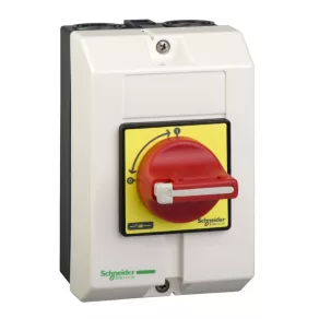   Schneider Electric TeSys Mini-Vario - VCF2GE - Întrerupător principal și de urgență complet în carcasă, 32 A