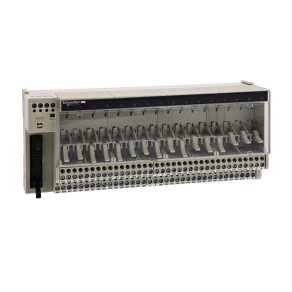   Schneider Electric Modicon ABE7 - ABE7P16T230 - bloc de distribuție, relee SSR/EMR de 10 mm, 16 canale digitale, fără relee