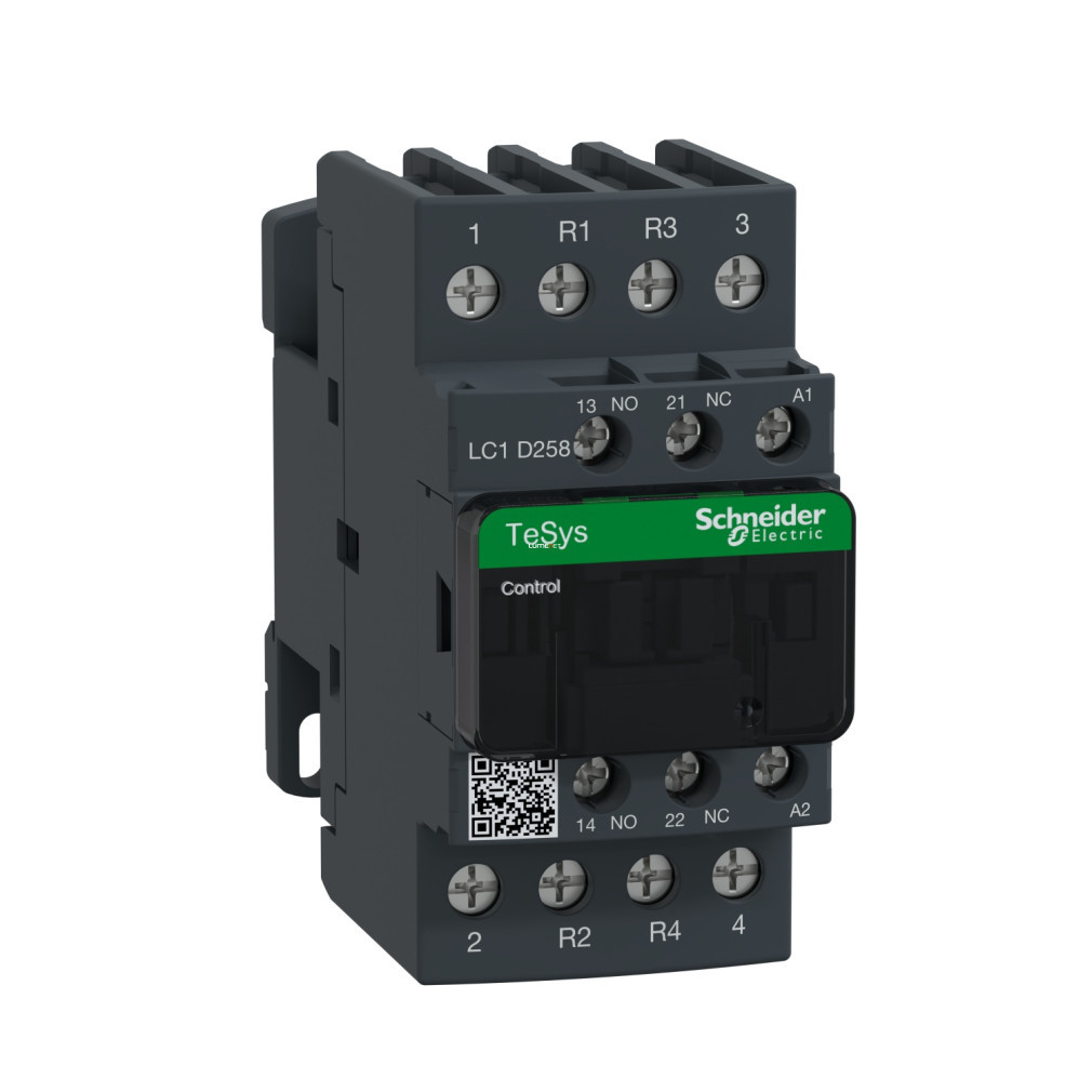 Magneto-contact Schneider TeSys AC, 40A (AC1), cu conectare cu șurub (LC1D258E7)