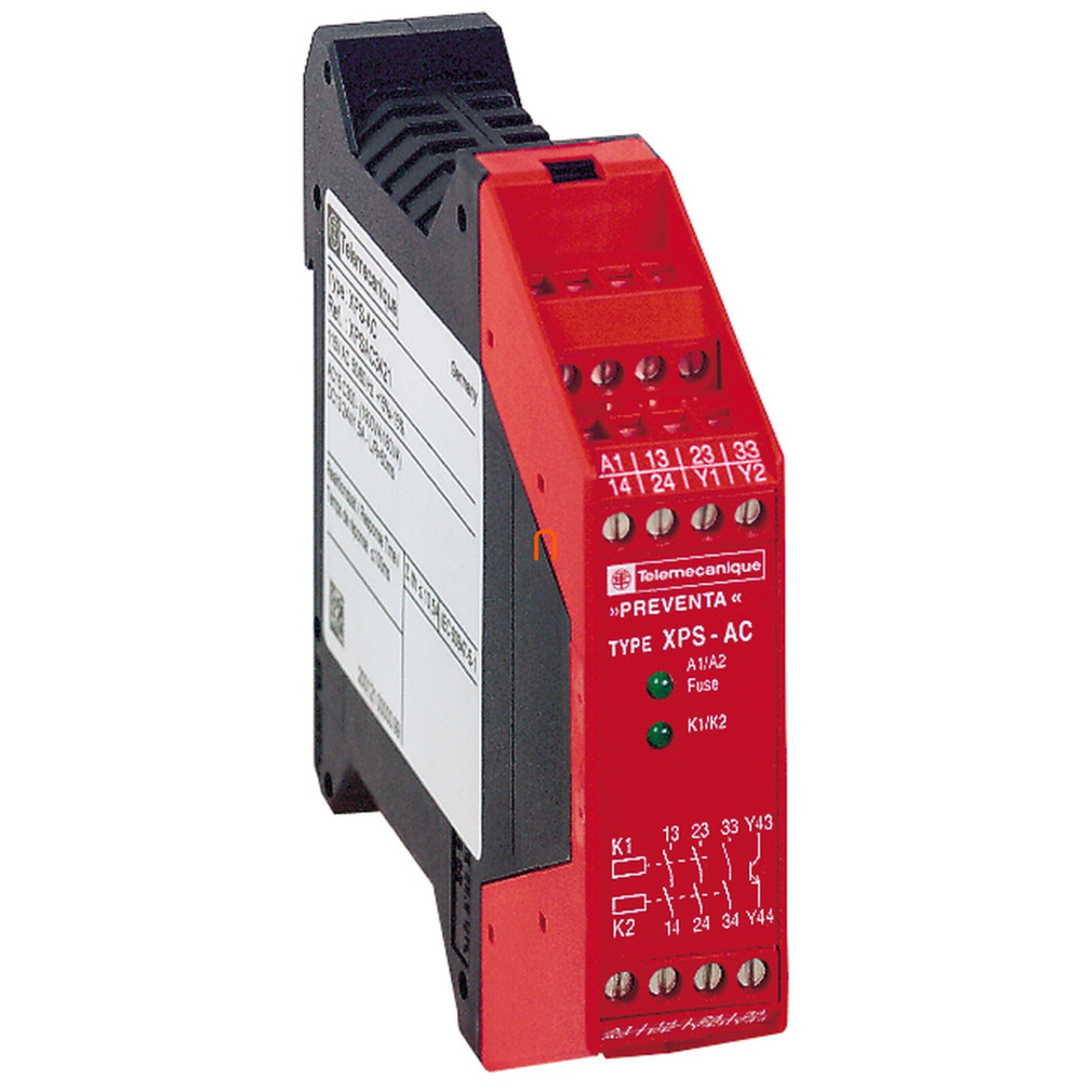 XPSAC3421 Modul de oprire de urgență pentru siguranță 115 V c.a. Schneider
