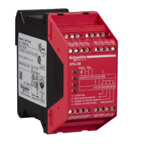   Schneider Electric XPS-CM - modul senzor fotoelectric de siguranță cu un singur fascicul, alimentare 24 V c.c., design compact pentru montare pe șină DIN, XPSCM1144P