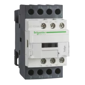   Schneider Electric TeSys D - LC1D098M7 - Comutator magnetic CA, 20 A (CA1), racord cu șurub, 2Z+2NY poli