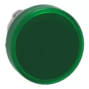   Schneider Electric Harmony XB4 - ZB4BV033E - cap metalic pentru lampă de semnalizare, Ø22, pentru lampă de semnalizare cu LED, etichetă inserabilă, verde