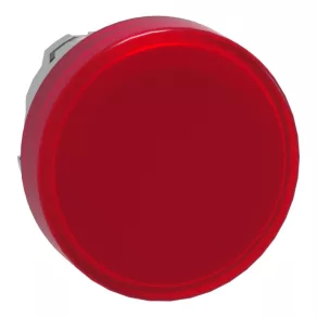   Schneider Electric Harmony XB4 - ZB4BV043E - cap metalic pentru lampă de semnalizare, Ø22, pentru lampă de semnalizare cu LED, etichetă inserabilă, roșu