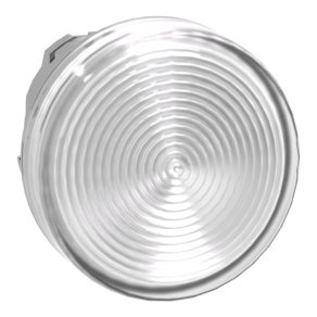   Schneider Electric Harmony XB4 - ZB4BV013S - cap metalic pentru lampă indicatoare, Ø22, pentru lampă indicatoare LED, lentilă canelată, alb