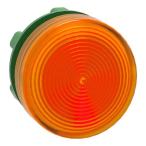   Schneider Electric Harmony XB5 - ZB5AV053S - cap de indicator luminos din plastic, Ø22, pentru indicator luminos LED, lentilă canelată, portocaliu