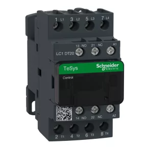   Schneider Electric TeSys D - LC1DT20N7 - Întrerupător magnetic CA, 20 A (CA1), racord cu șurub, 4 poli Z