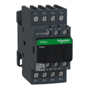   Schneider Electric TeSys D - LC1DT32M7 - Întrerupător magnetic CA, 32 A (CA1), racord cu șurub, 4 poli Z