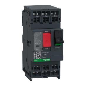   Schneider Electric TeSys - GV2ME033 - Întrerupător de protecție motor 0,25…0,4 A, conexiune cu arc